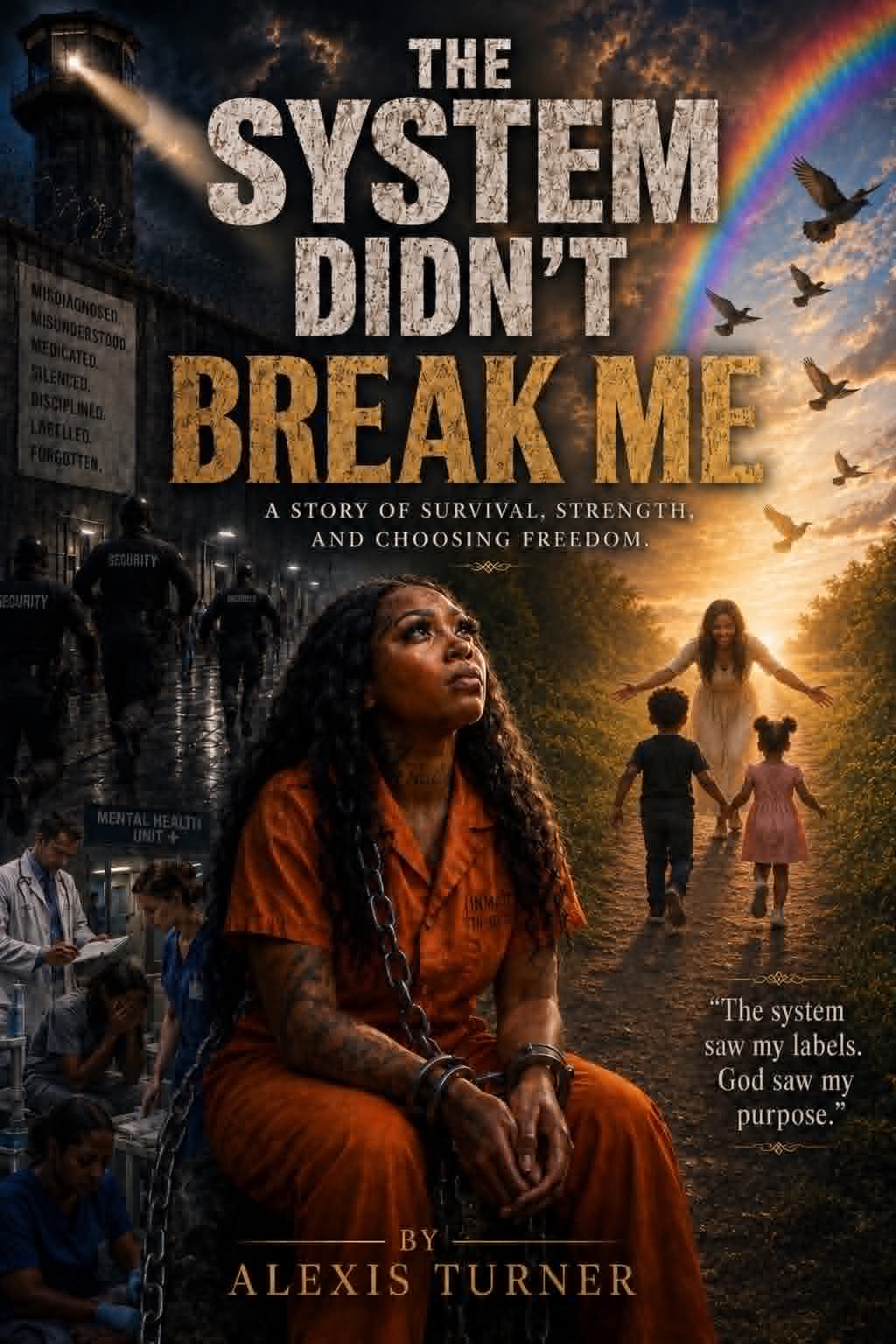 The System Didn't Break Me — book cover by Alexis Turner